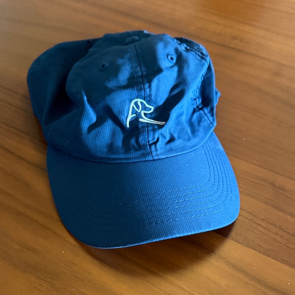 Rhoback Navy Cap with Dog Embroidery